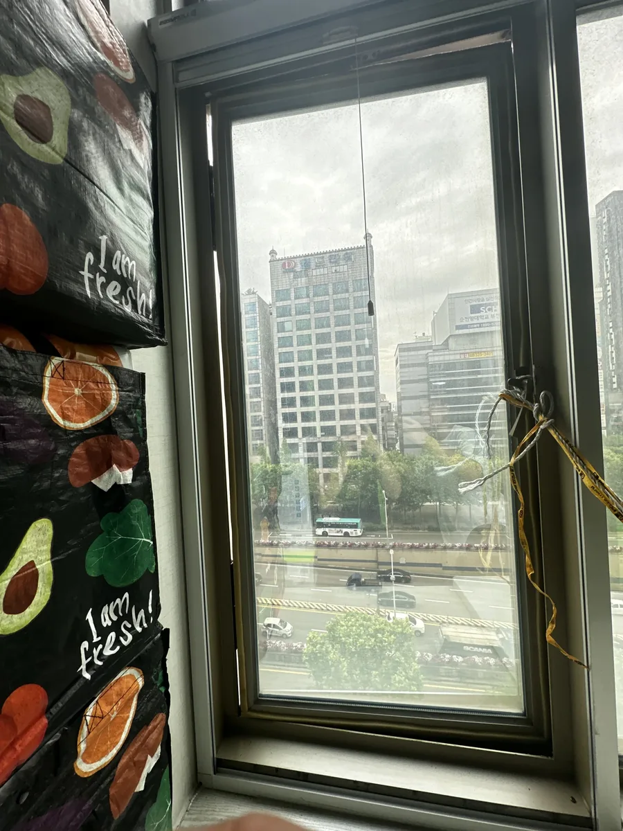 캐시먼트창 걸쇠 조정 후 확인