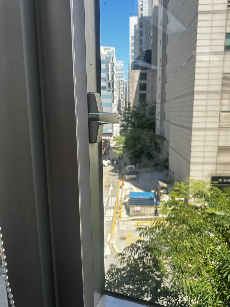 프로젝트창 핸들 내부 기어 점검